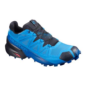 Salomon Férfi SPEEDCROSS 5 GORE TEX Terepfutó Cipő Kék